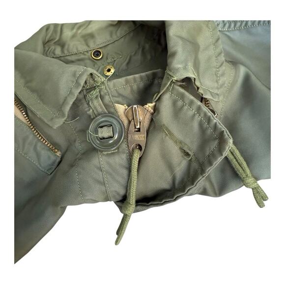 Vintage RCAF 1950 Pattern 'Modified' Nylon Parka Size 52 - Picture 4 of 6